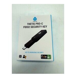 Thetis Pro FIDO2 Security Key Passkey via Connect USB-A / USB-C NFC, TOTP /HOTP